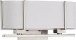 Nuvo 60-4464 Vanity Fixture Brushed Nickel Finish With Slate Grey Shade. Fixed Price $74.75.