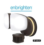 Enbrighten 2500 Lumen Led Dual-head Security Flood & Accent Light Wi-fi Motion. Fixed Price $29.99.