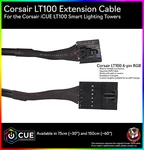 Corsair LT100 Extension Cable. Fixed Price $14.99.