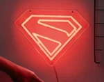 Paladone Superman Logo Led Neon Wall Light, Officially Licensed Dc Comics Lamp. Fixed Price $24.92.
