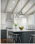 01- Sea Gull Lighting (14300S-15) 6IN Traverse Round 3000K 90CRI White New. Fixed Price $14.00.