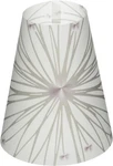 Royal Designs Vellum Tea Light Paper Wine Glass Lampshade Gray Starburst, 60SETS. Fixed Price $21.70.