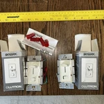 X2 Lutron Skylark SF-10P-LA / SF10PLA 8 Single Pole Preset Slide Dimmer Switch. Fixed Price $39.90.