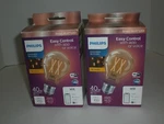 Philips 40W Equiv Led Dimmable Smart Wi-fi Wiz Wireless Amber Lot Of 2. Fixed Price $20.00.