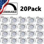 10 40PACK Dimmable 5W Led Ceiling Downlight Recessed Wall Spot Lamp. Fixed Price $38.99.