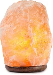 Hemingweigh Himalayan Salt Lamp With All Natural & Handcrafted Wooden Base. Fixed Price $68.99.