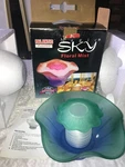 Rare Palantic Fountain Magic Sky Aroma Diffuser Floral Mist Glass Humidifier. Fixed Price $50.00.