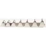 Nuvo Ballerina 7 Light 48" Vanity W/ Glass Bell Shades 60-291. Fixed Price $197.99.