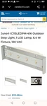 Juno Outdoor Step Light Lamp 6.4W Fixture IC115LEDPM Qty 14 Sold Sep. Fixed Price $15.00.