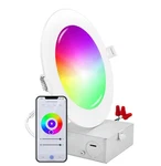 Luxrite 6" Smart Mini Panel Rgb + Tunable White LR22745 Lot Of. Fixed Price $80.19.