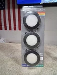 Commercial Electric Plug-in 3-LIGHT Black Dimmable Puck Led 1011 848 724. Fixed Price $17.99.