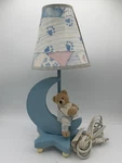 Vintage Boyd's Bear Nursery Night Light Lamp Baby Children's ,moon, Star Works. Fixed Price $28.00.