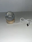 Led Crystal Table Lamp Usb 3D Moon Galaxy Globe Night Light With Graveyard Image. Fixed Price $7.00.