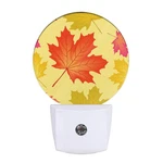 Maple Leaf Plug-in Light, Autumn Fall Leaves Led With Dusk T.... Fixed Price $18.59.