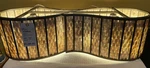 Varaluz Affinity New Bronze 4-LIGHT Linear Pendant Store Display. Fixed Price $595.00.