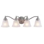 Standford 4-LIGHT Bathroom Traditional Style 7 Inches Tall 26. Fixed Price $172.99.