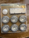 Hampton Bay 6-LIGHT Xenon Task Accent Kit W/dimmer Gray/white 830-676 Nib. Fixed Price $79.99.