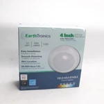 Earthtronics Integrated Led Recessed Mount Ceiling Disk Light Dimmable 4". Fixed Price $5.59.
