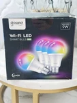Gosund Smart Bulbs 4-PACK A19 Rgb+white Wifi Led, Alexa/google, Dimmable. Fixed Price $16.99.
