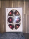 Vintage Christmas Merry Brite 6 Pack Box Glass Ball Ornaments. Fixed Price $10.00.