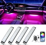 Honalia Car Led Lights Interior, Rgb App+ Box Control, 4-LINES Usb Port. Fixed Price $32.19.