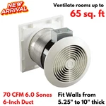 Bathroom Through The Wall Mount Exhaust Fan Ventilator 70 Cfm Kitchen. Fixed Price $103.88.