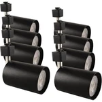 King Sha Track Lighting Heads Heavy Duty Aluminum Alloy PAR20 Compatible J. Fixed Price $55.80.