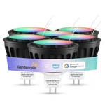 Led Bulb MR16 Rgbcw Smart Dimmable 6W 12V GU5.3 Pack Gardencoin Bluetooth. Fixed Price $209.99.