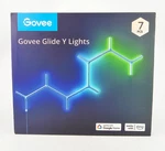 Govee Glide Y 7 Piece Indoor Rgbic Smart Led Gaming Wall Lights App Control New. Fixed Price $249.95.