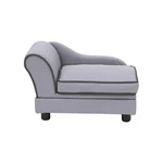 Teamson Ivan Linen Sofa With Storage Washable Cover Light Grey. Fixed Price $97.99.