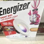 Energizer Smart Wifi Led Downlight 5-6IN Multi-white/multicolor 1100LM Alexa. Fixed Price $55.00.