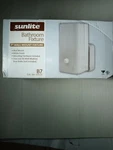 Sunlite Bathroom Fixture B7. 7" Wall Mount. Fixed Price $17.99.