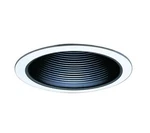 Elco ELM40B Black/white 6" Metal Stepped Baffle Trim. Fixed Price $19.17.