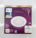Philips 4" Wiz Smart Wi-fi Recessed Light Kit Led 50W Fullcolor& White. Fixed Price $16.00.