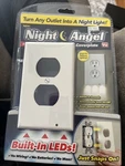 Night Angel Led Wall-outlet Coverplate (NA-MC12/6) As Seen On Tv New In Package. Fixed Price $11.00.