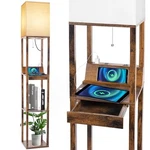 Runtop Floor Lamp With Wireless Charger, Usb Ports & Outlet, 3 Color Temp. Fixed Price $159.99.