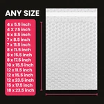 Made In Usa All Size Available Bubble Out Bags Protective Wrap Pouches. Fixed Price $89.99.