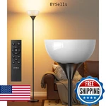 Luckystyle Torchiere Floor LAMP,1200LM Dimmable Standing Lamps With Remote. Fixed Price $31.17.