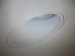 Progress Lighting 6 In. White Recessed Baffle Trim For Sloped Ceilings 2PK. Fixed Price $28.45.