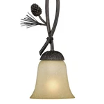 Roseto VXP24825 Michael 6"W Mini Pendant - Multicolor. Fixed Price $174.99.
