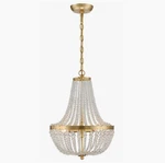 Crystorama Rylee 3 Light Mini Chandelier - Gold, Us Stock, Not Import Fees. Fixed Price $163.37.