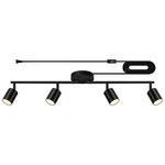 Plug Track Lighting Led, Fixtures Ceiling, Black 4-LIGHT Ki.... Fixed Price $67.77.