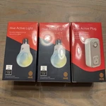 New 2 Hive Active Light Bulbs & 1 Plug - Works W/ Alexa Google. Fixed Price $12.95.