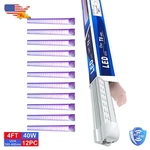 12PACK Led Uv Bar 4FT 40W Ultraviolet Lamp T8 Integrated Tube For Glow Party. Fixed Price $209.99.