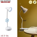 Led Desk Adjustable Swing Arm With Clamp Eye-caring Reading Light. Fixed Price $10.95.