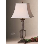 Uttermost 1 Light Antiqued Gold Leaf Finish Anacapri 26262 Caged Base Table Lamp. Fixed Price $53.06.