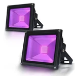 Degruand 20W Pcs Led Halloween Light,blacklight Flood With Plug.... Fixed Price $64.43.