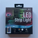 Electronic Necessities 10FT Usb Rgb Led Strip Light Kit, Remote, Self-adhesive. Fixed Price $10.00.