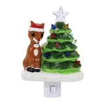 Roman Rudolph With Vintage Tree Electric Plug-in. Fixed Price $43.99.