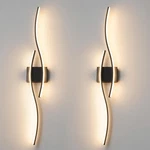 Dimmable Led Wall Sconce Set Of 2 With Remote Control For Home Lighting. Fixed Price $166.99.